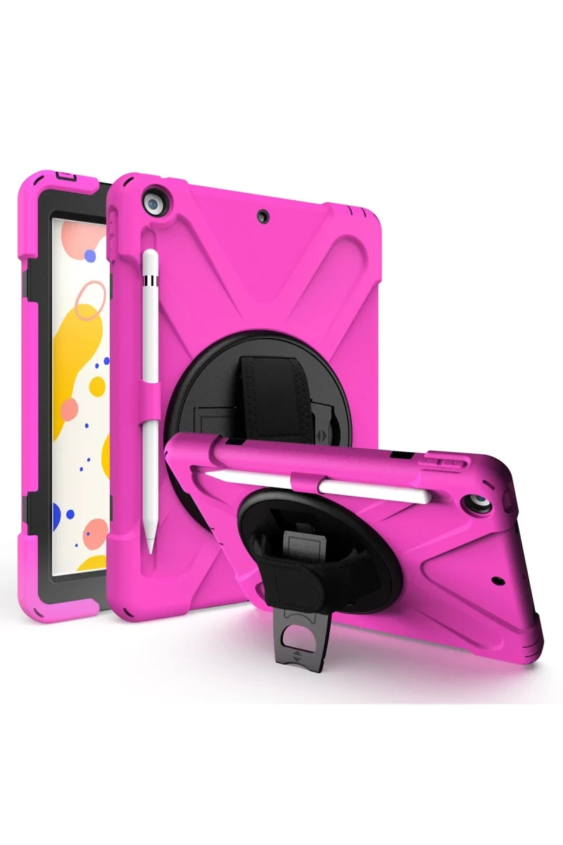 Apple iPad 5 Air 9.7 Kılıf Amazing Tablet Kapak - Pembe