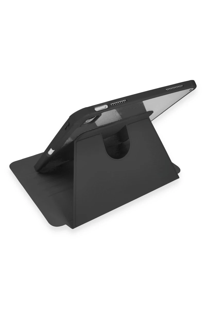 Apple iPad 10.2 (7.nesil) Kılıf Starling 360 Kalemlikli Tablet Kılıf - Siyah