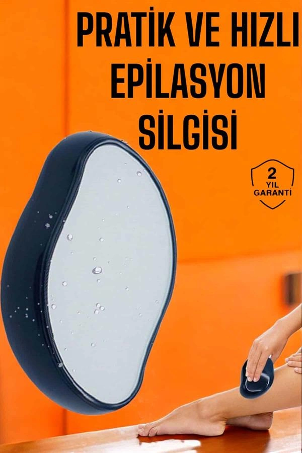 Pratik Kristal Tüy Alıcı Epilatör 1 Adet Ev Kullanımı