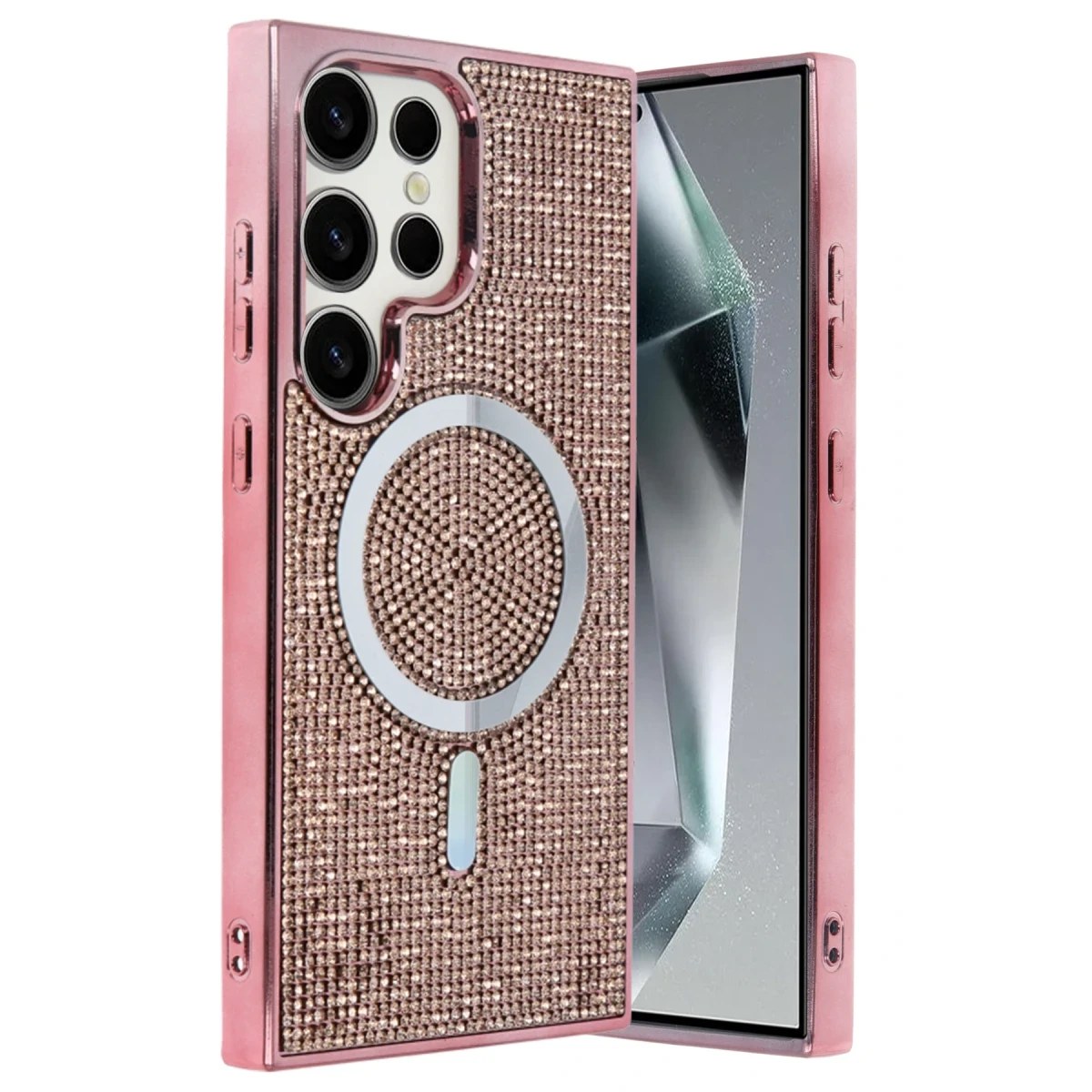 Joko Samsung Galaxy S25 Ultra Helen Magsafe Kapak - Pembe