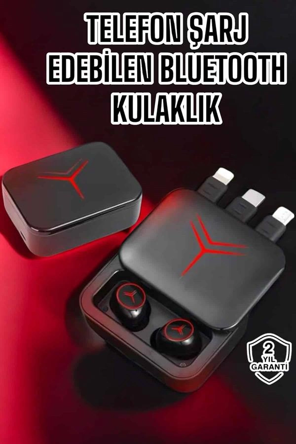 Şık Tasarımlı Kablosuz Kulaklık Bluetooth ANC Özellikli
