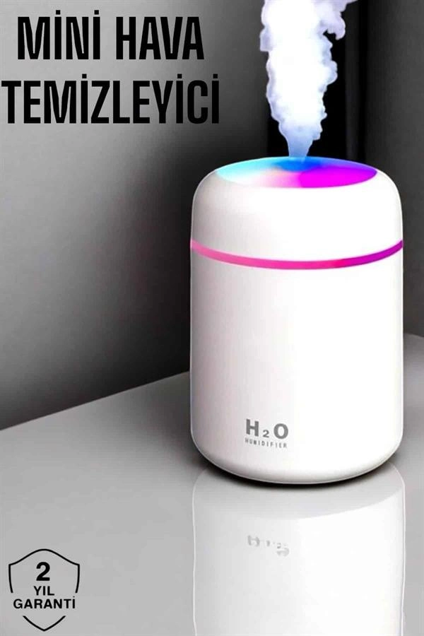 Mini Ultrasonik Hava Nemlendirici Aromaterapi Cihazı