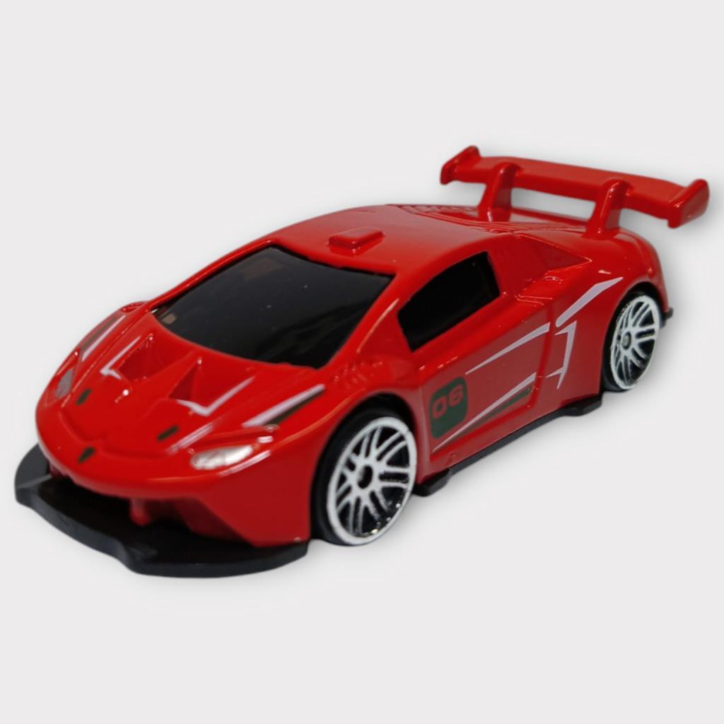 Metal Mini Arabalar  8 cm - Kırmızı - 3