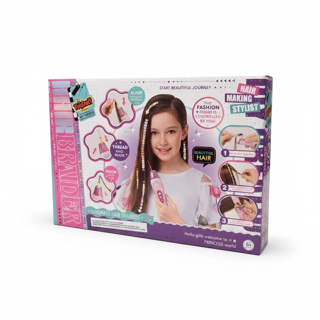 Pratik Saç Süsleme Makinesi Tekli Set