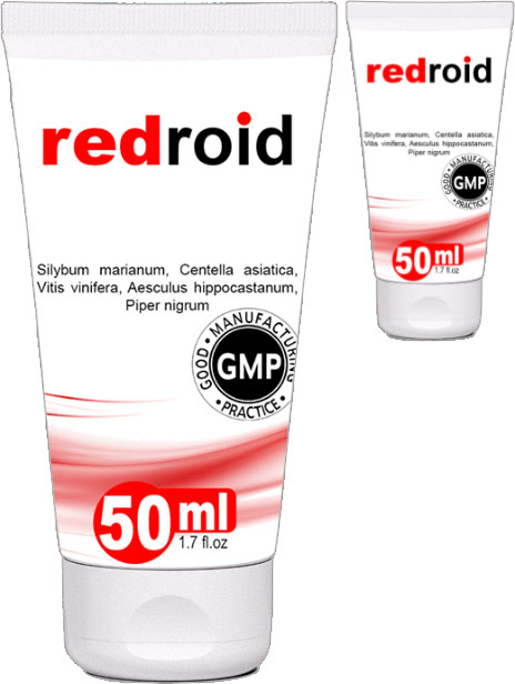 Redroid 5 Tane Hemeroid Masaj Kremi 50 ml Özel Krem