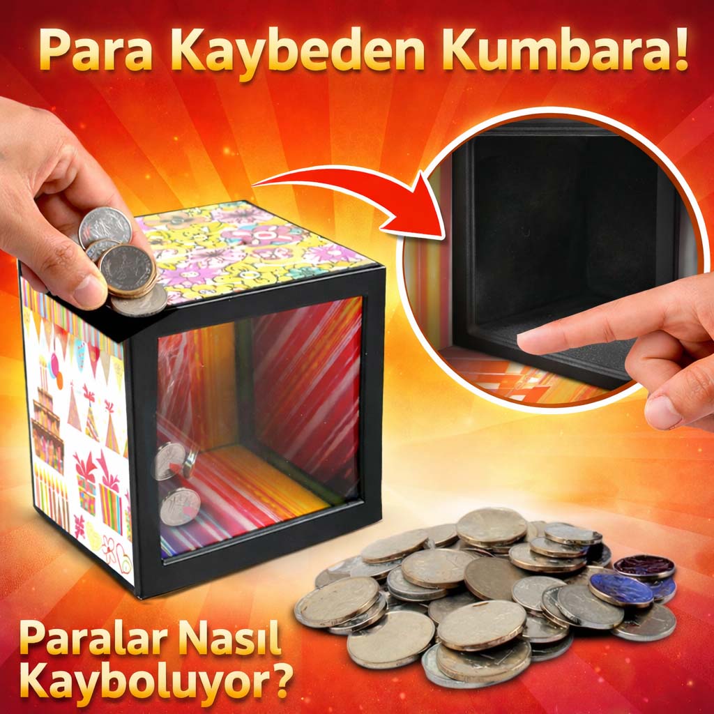 Para Kaybeden Sihirli Kumbara ? Şaşırtan Tasarım Kutu