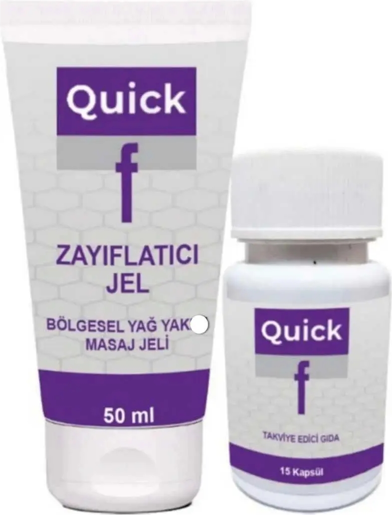 Quickf Bölgesel Jel 50 ml + Quickf 15li