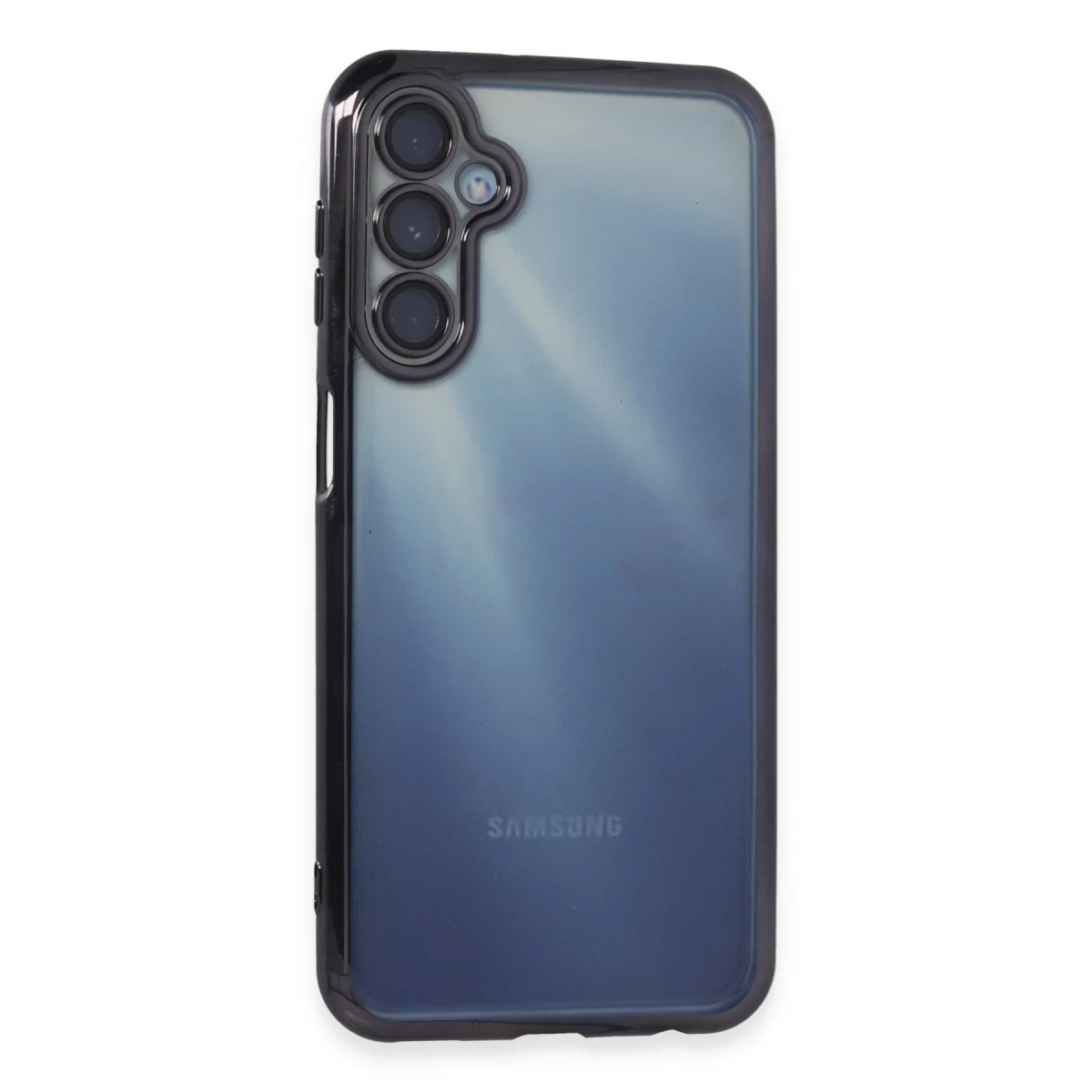 Samsung Galaxy A25 5G Kılıf Razer Lensli Silikon - Mor