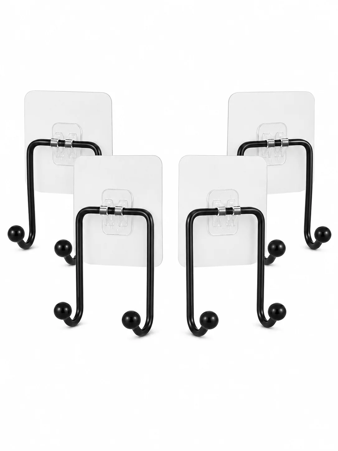 4 Adet Set İki Yapışkanlı Askı