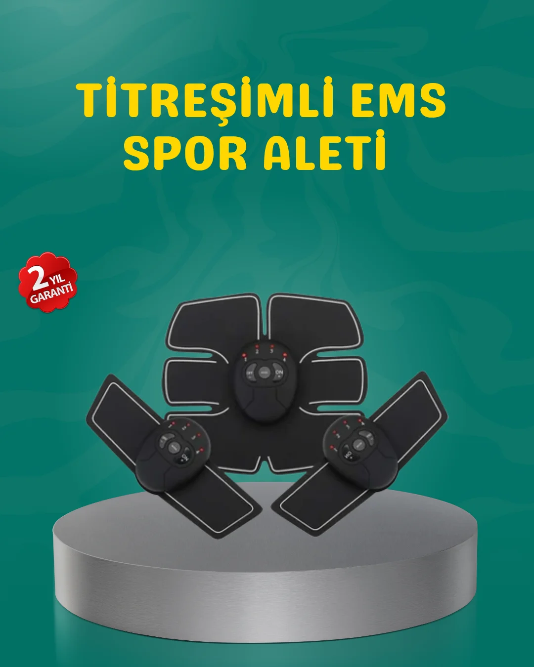 EMS Titreşimli Spor Cihazı Kas Geliştirme ve Yağ Yakma 2025 Seri Orijinal
