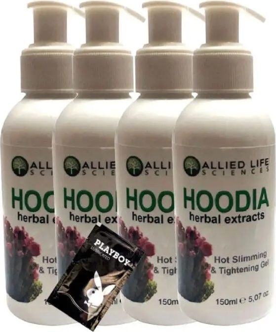 Süper Hoodia Herbal Extracts Hot Slimming 4AD &tight Masaj Kremi 150 Ml+ Jel
