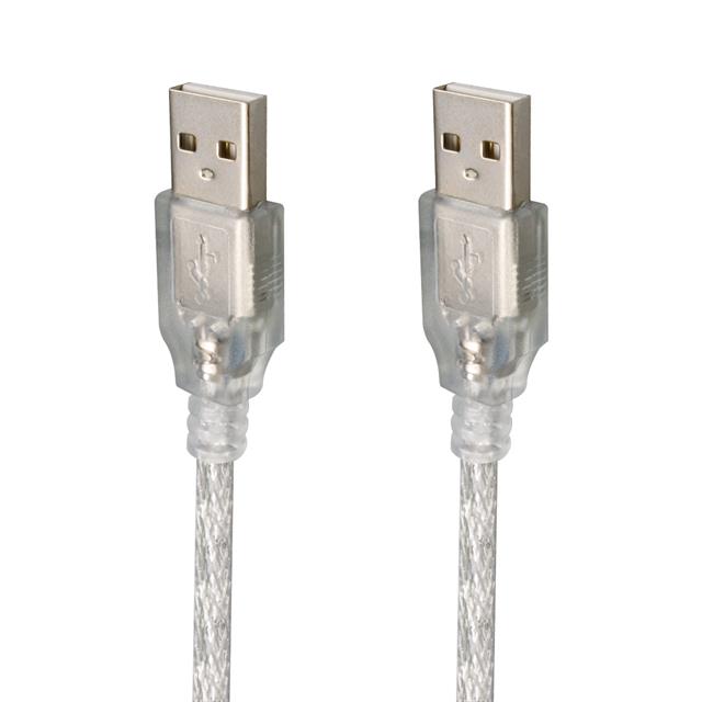 PM-17410 Şeffaf 5 Metre Usb Erkek-Erkek Kablo