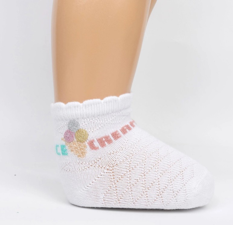 Togo Aks Kız Bebek Soket K43018 adet fiyatıdır