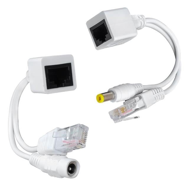 Poe IP Kamera Kablosu Dişi Power Uç Aktif Splitter