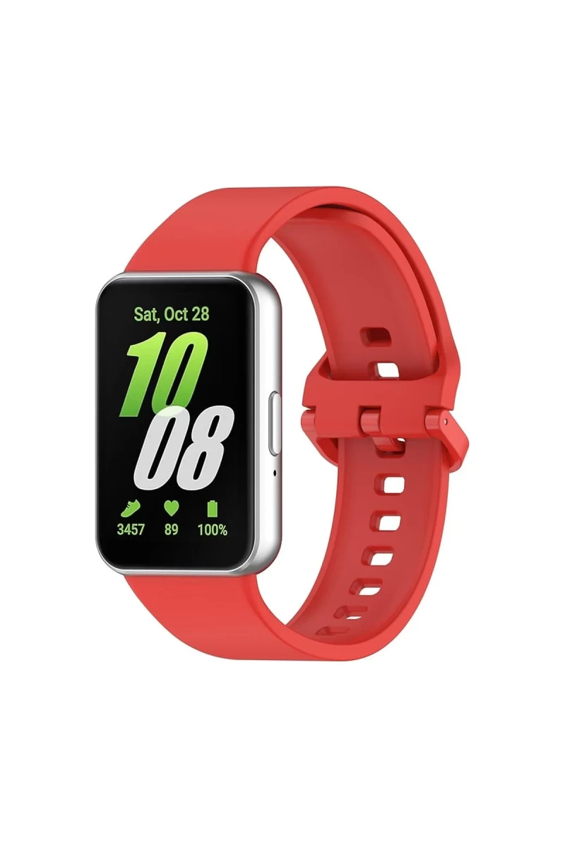 Samsung Galaxy Fit 3 Klasik Kordon - Kırmızı