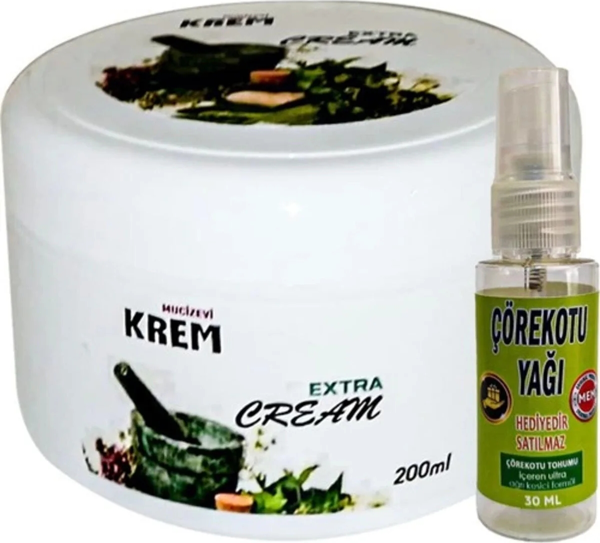 Süper Muzicevi Krem Bölgesel Bakım Relax Kremi 125 ml + Hediye 30 ml Çörek Otu Yağı