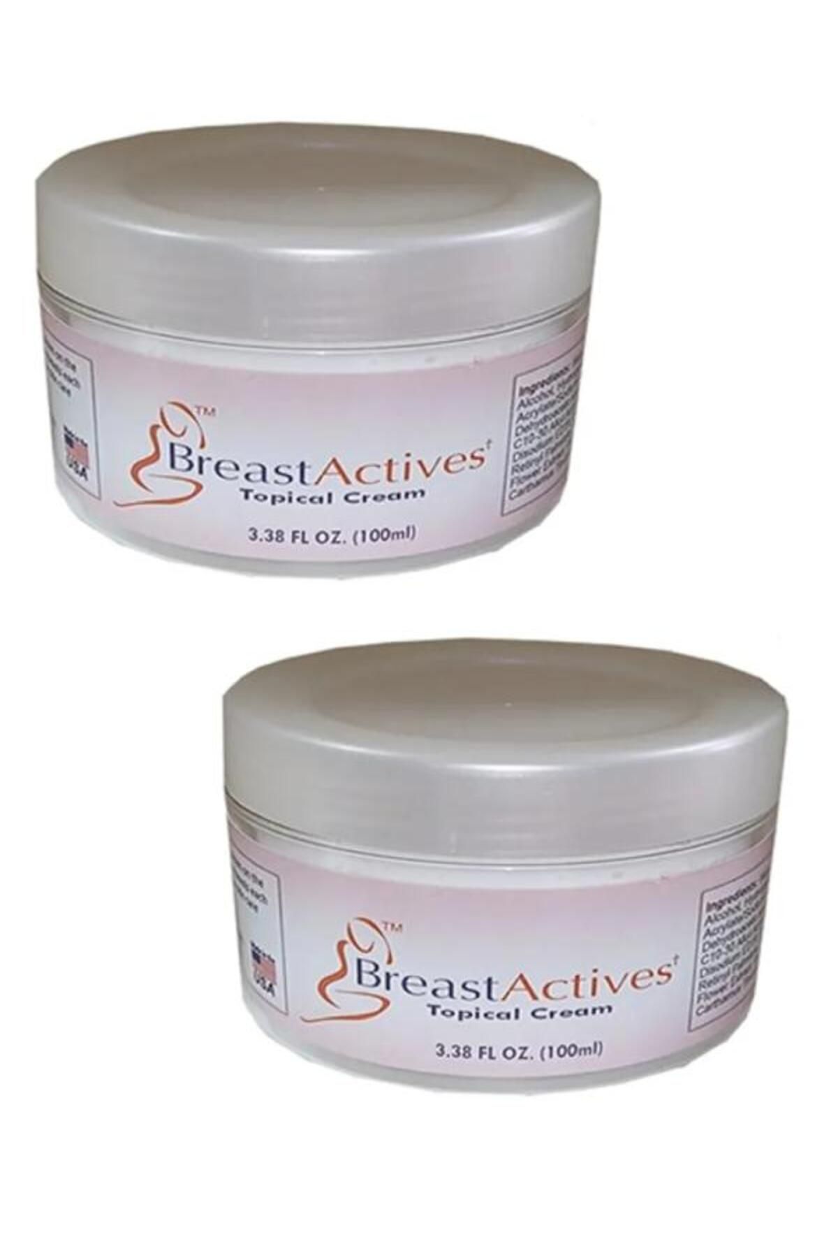 Breast Actives Kadınlara Özel Göğüs Dolgunlaştırma Kremi 100 ml 2 Adet