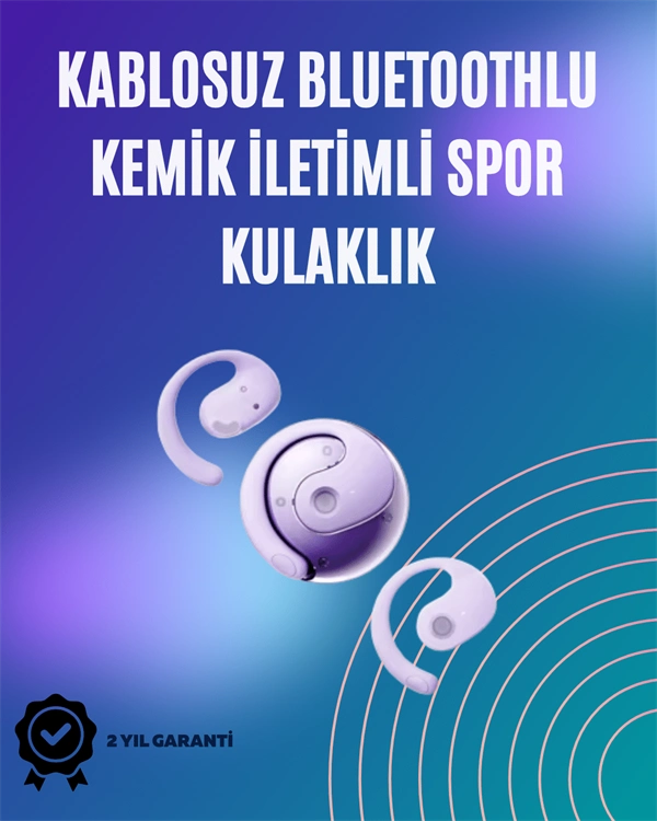 Spor Kulaklık Bluetooth Gürültü Azaltıcı 16Hz Bas Teknolojisi