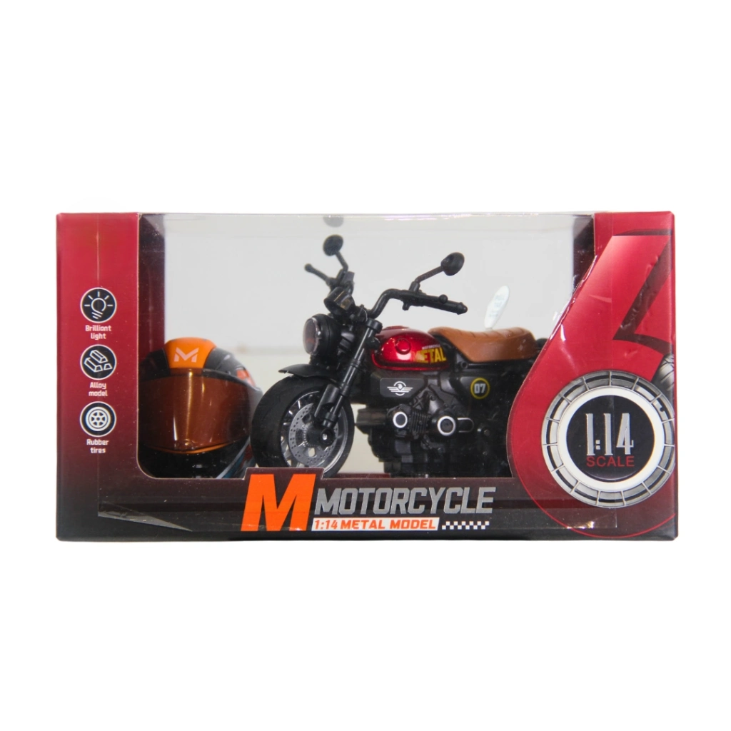 Sesli ve Işıklı Motosiklet 14 cm 1 Adet