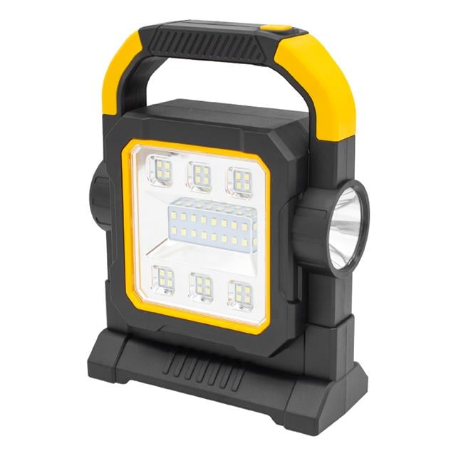 HC-7078-D Üç Çalışma Modlu Şarjlı 40 SMD Ledli Taşınabilir Solar Panelli Lamba