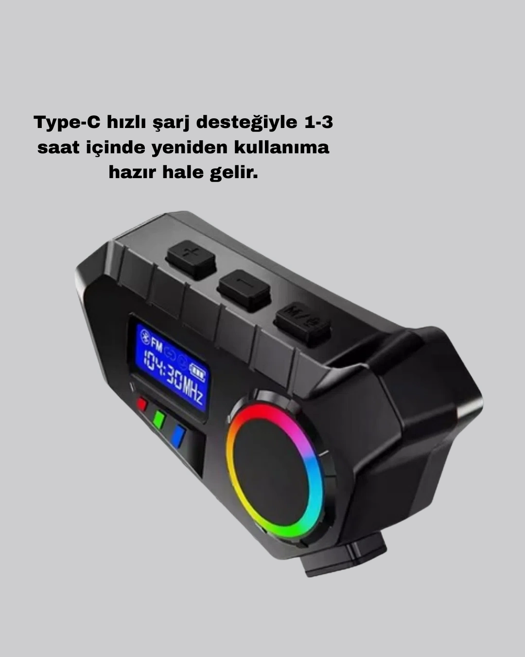 Kablosuz İnterkom ve Disk Kilidi Seti Bluetooth 5.4