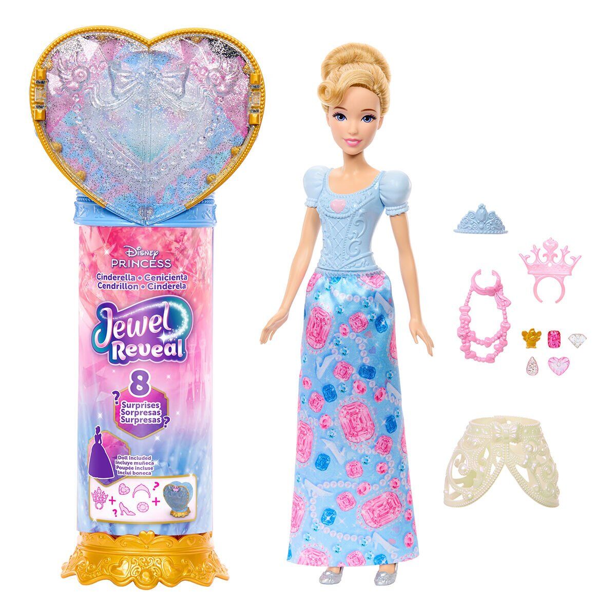 JHL50 Disney Prenses Sürpriz Takılar - Cinderella