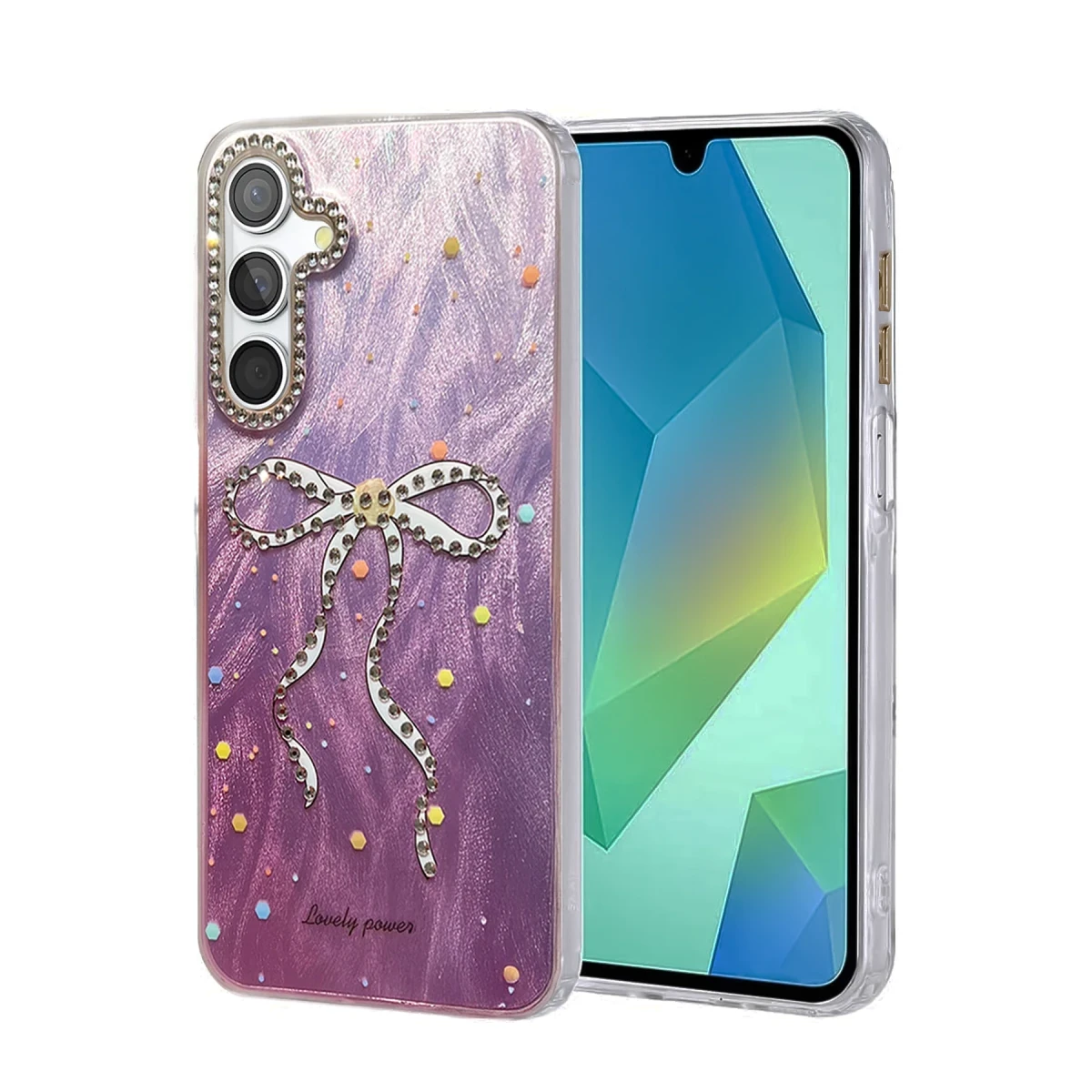 Samsung Galaxy A15 4G Kılıf Blade Aynalı Desenli Kapak - Desen 1