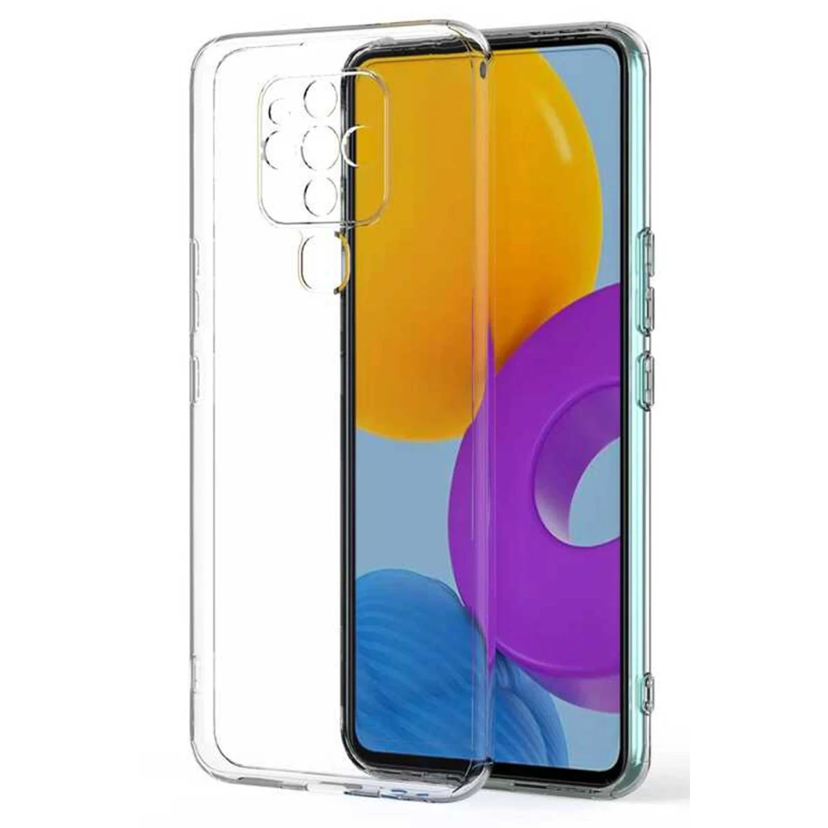 Tecno Camon 16 Kılıf Lüx Şeffaf Silikon