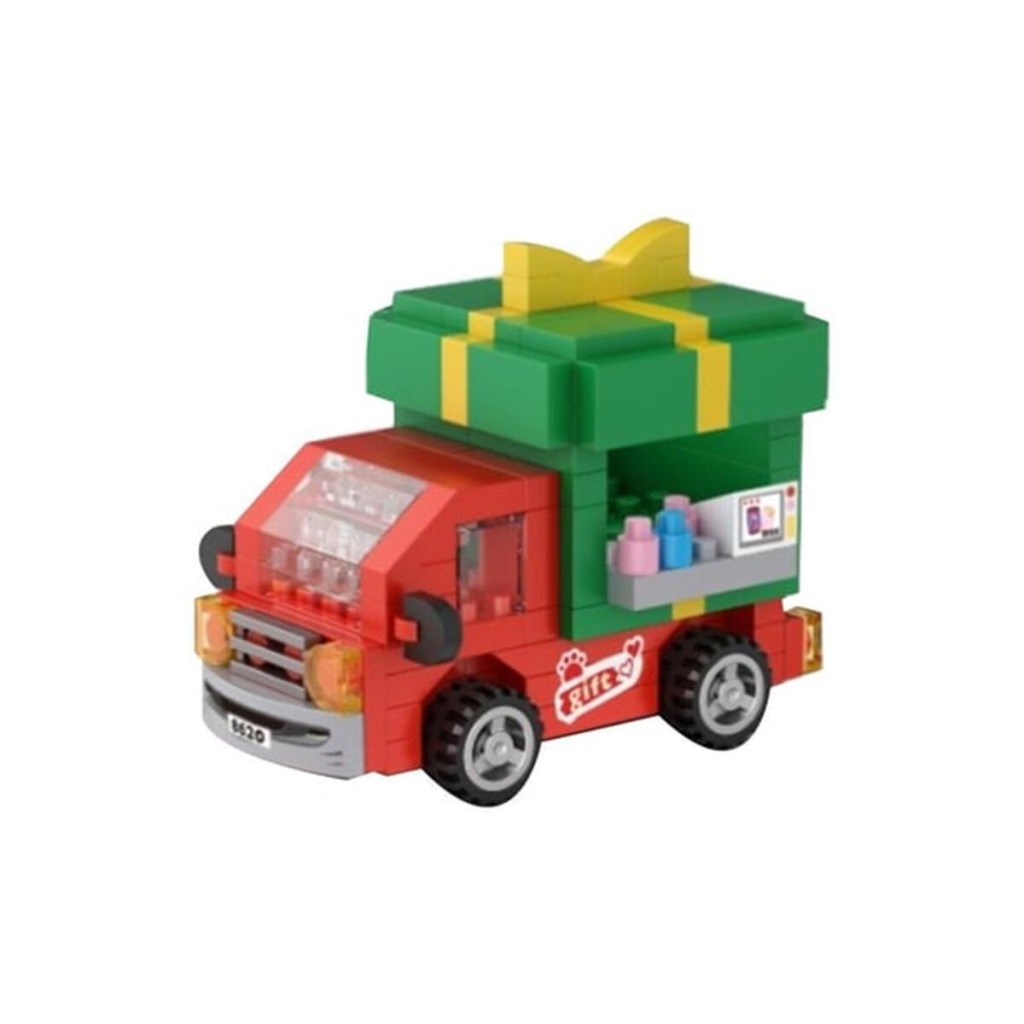 LZ-8637 Hediye Arabası 180 Parça Block Oyuncak-mini Poşet