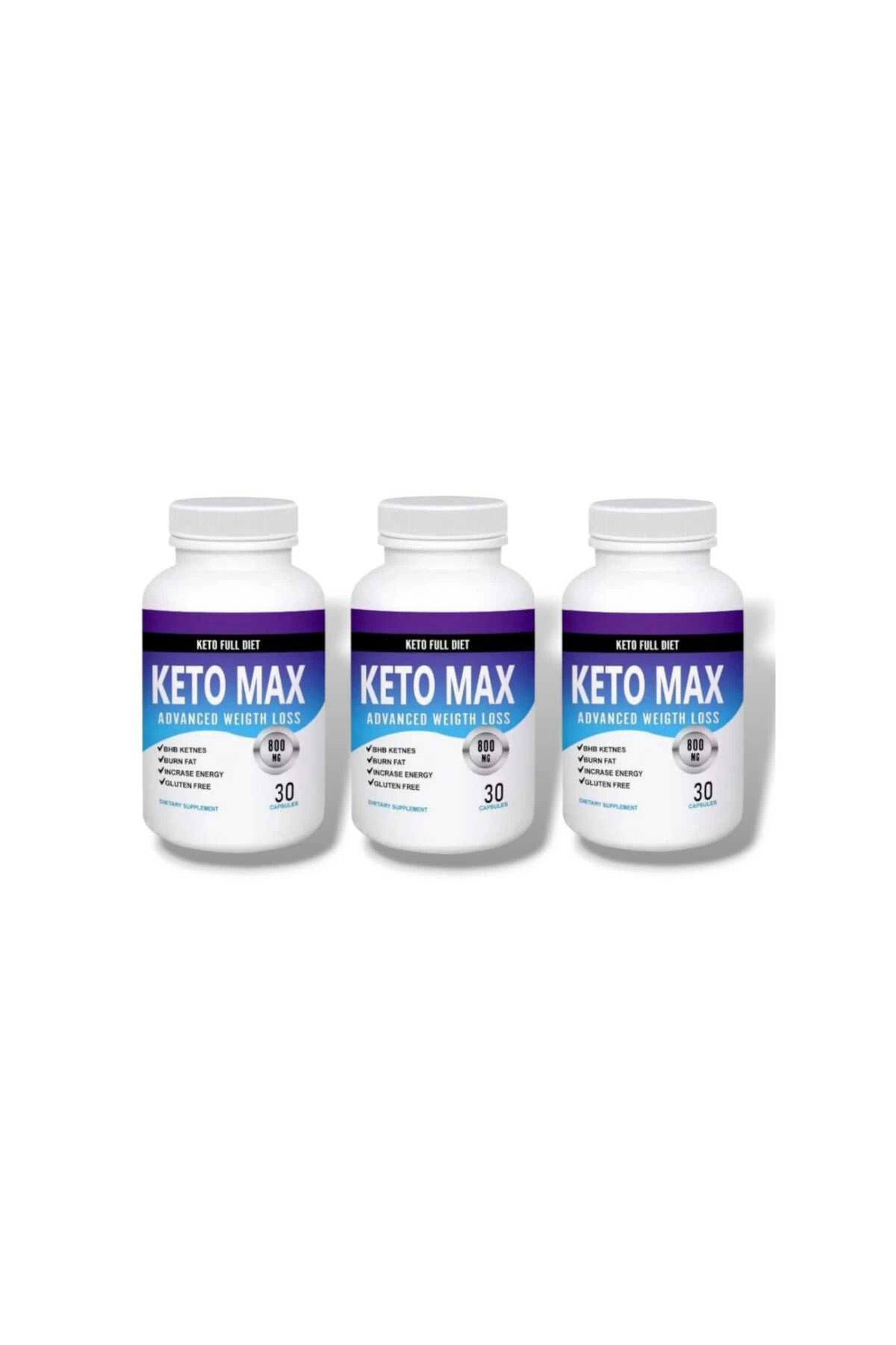 Keto Max Destekleyici Doğal Ürün 30'Lu X 3 Adet