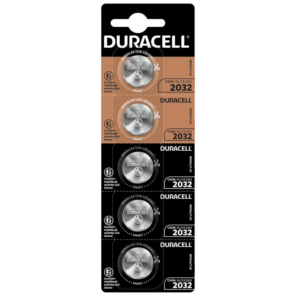 Duracell 2032 Para Pili 5Lİ Kart