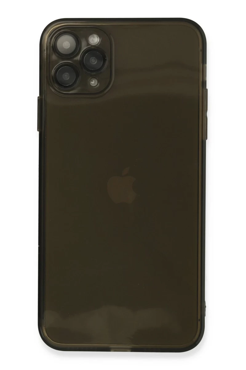 Apple iPhone 11 Pro Uyumlu Kılıf Fly Lens Silikon - Siyah