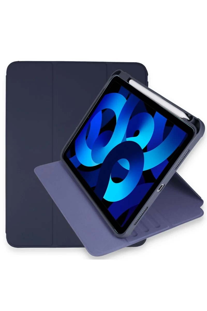 Apple iPad Pro 11 (2021) Kılıf Starling 360 Kalemlikli Tablet Kılıf - Lacivert