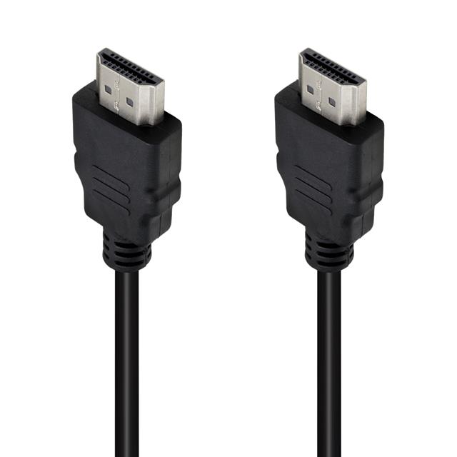 PM-31396 Plastik Düz Siyah 50 cm Poşetli HDMI Kablo