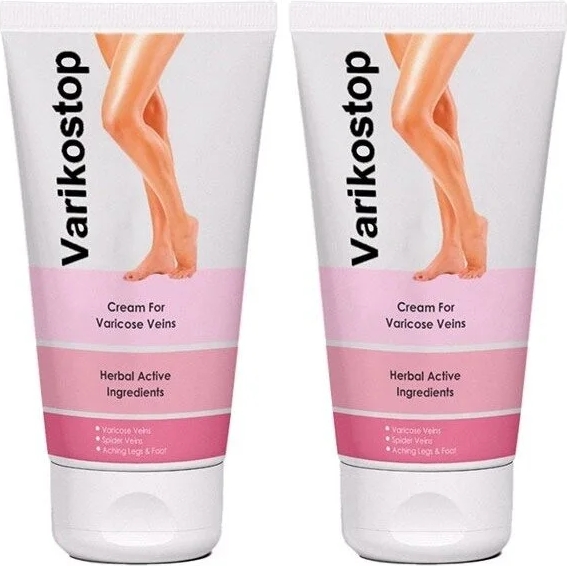 Süper Varikostop  Bacaklara Effektif Masaj ve Bakım Kremi 50 ml 2li