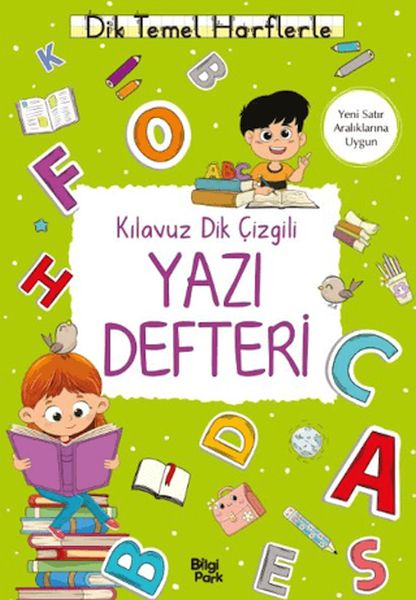 Kılavuz Dik Çizgili Yazı Defteri (Büyük Boy)