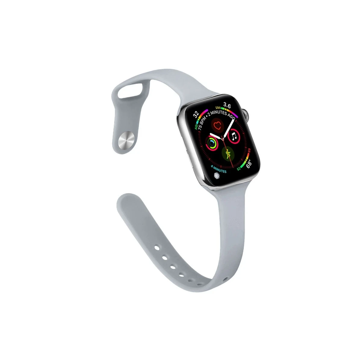 Apple Watch 38mm Klasik Kordon - Açık Gri
