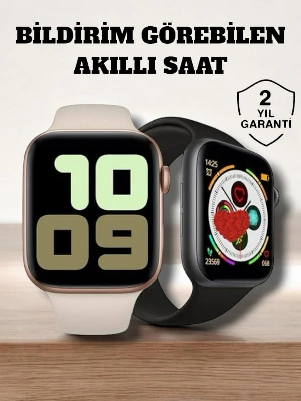 Akıllı Saat 44mm Çelik Kasa, OLED Ekran ve Gelişmiş Sağlık Takibi