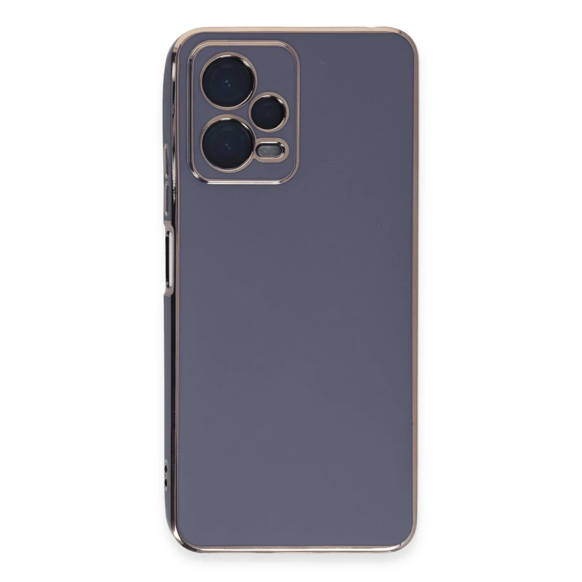 Xiaomi Redmi Note 12 Pro Plus Kılıf Volet Silikon - Mavi
