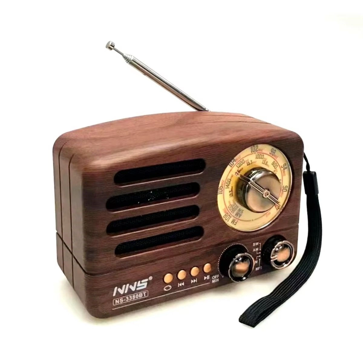 Ahşap Tasarım Bluetooth Radyo 1 Adet