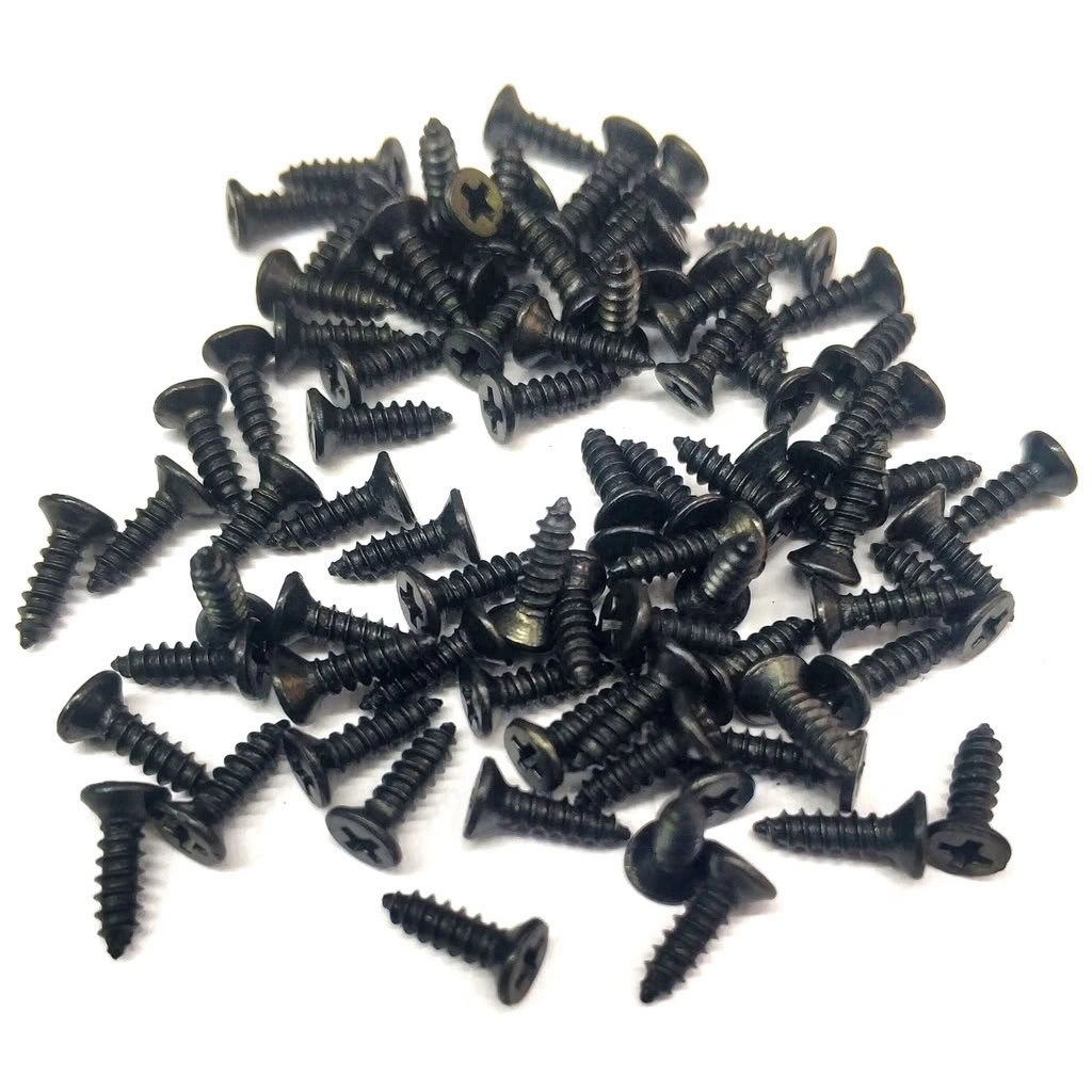 Dayanıklı Siyah Klips Vidası 2,2x6,5 mm 1000 Adet Kutu