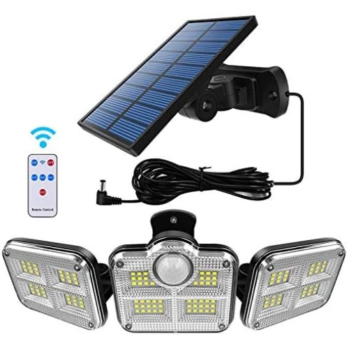 Uzaktan Kumandalı Solar Panelli 122 LED Bahçe