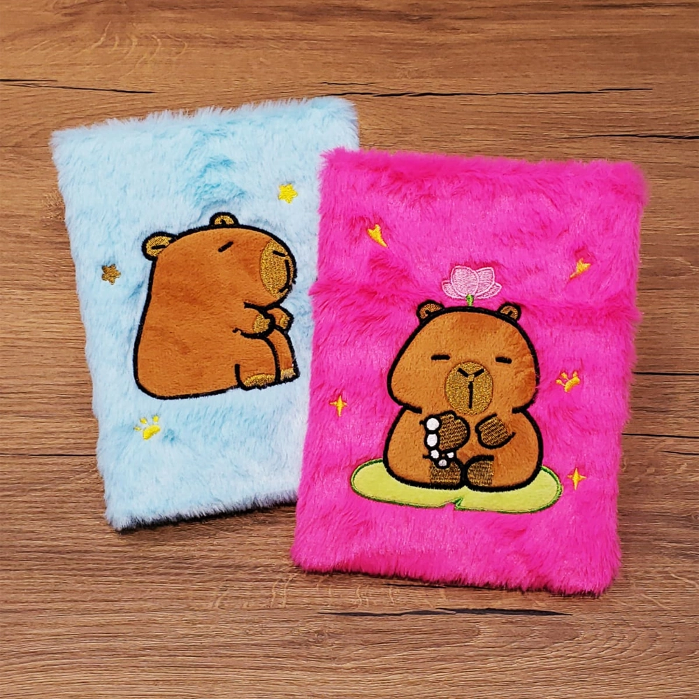 Şık Peluş Defter 21x15 cm 1 Adet