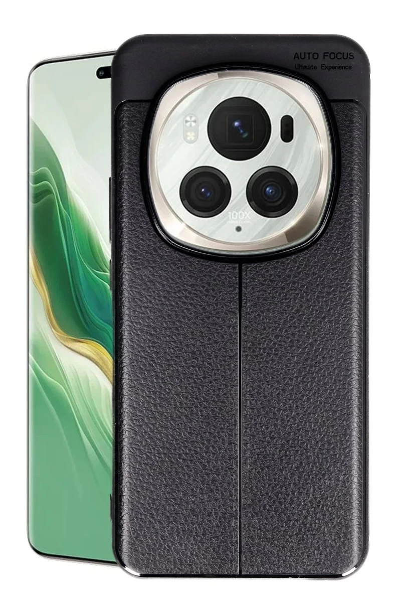 Huawei Honor Magic 6 Pro Uyumlu Kılıf Auto Focus Kapak - Siyah