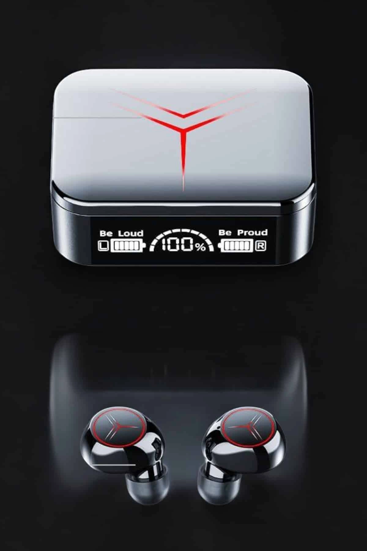 Kulaklık Powerbanklı Kablosuz Kulaklık Siyah (Bluetooth Model)