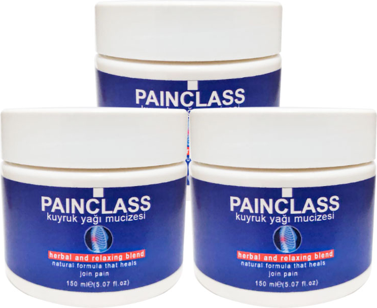 Painclass Büyük Boy Kuyruk Yağı Kremi 150 ml Paincream 3 Adet