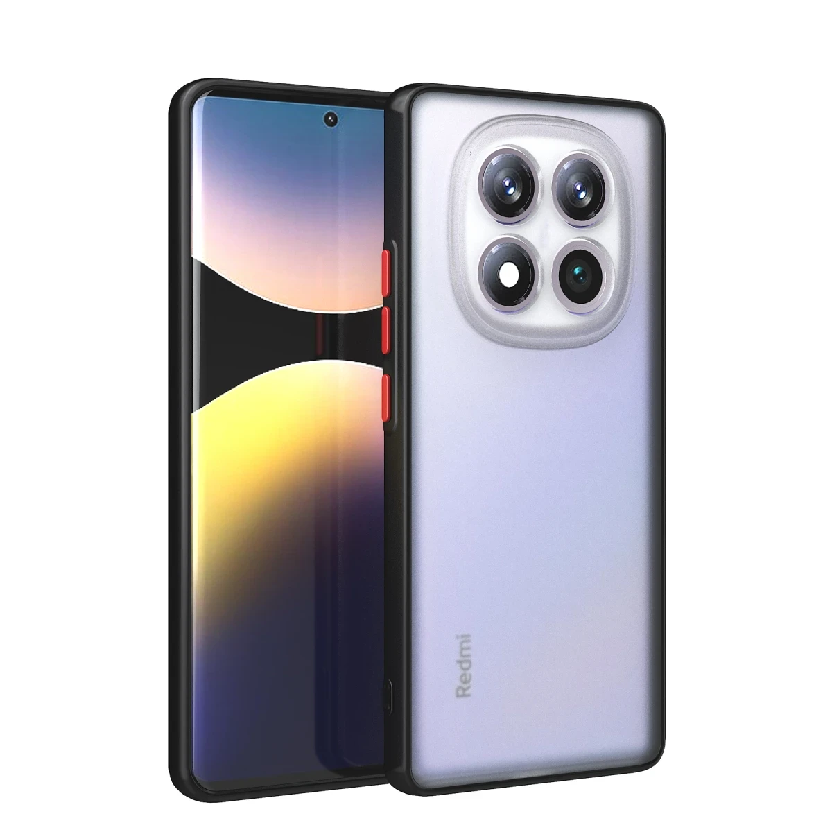 Xiaomi Redmi Note 14 Pro Plus Kılıf Montreal Silikon Kapak - Siyah