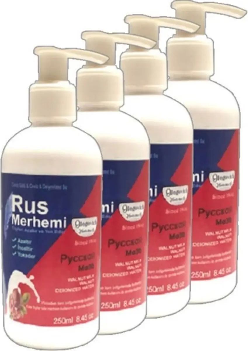 Glgn 4lüx 250 ml Tüylere Krem Ceviz Sütlü & Cevizli Rusmerhemi 250 ml