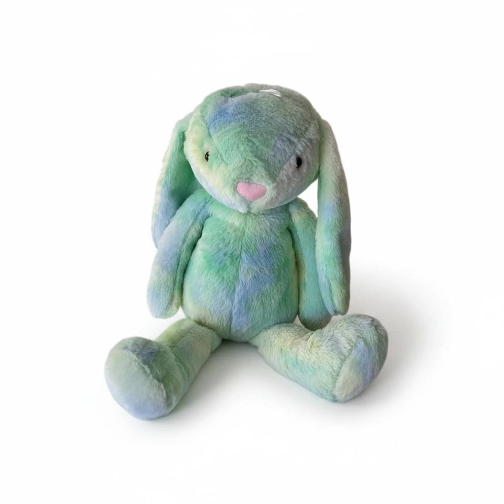 Renkli Uzun Kulak Tavşan Peluş Oyuncak 60 cm