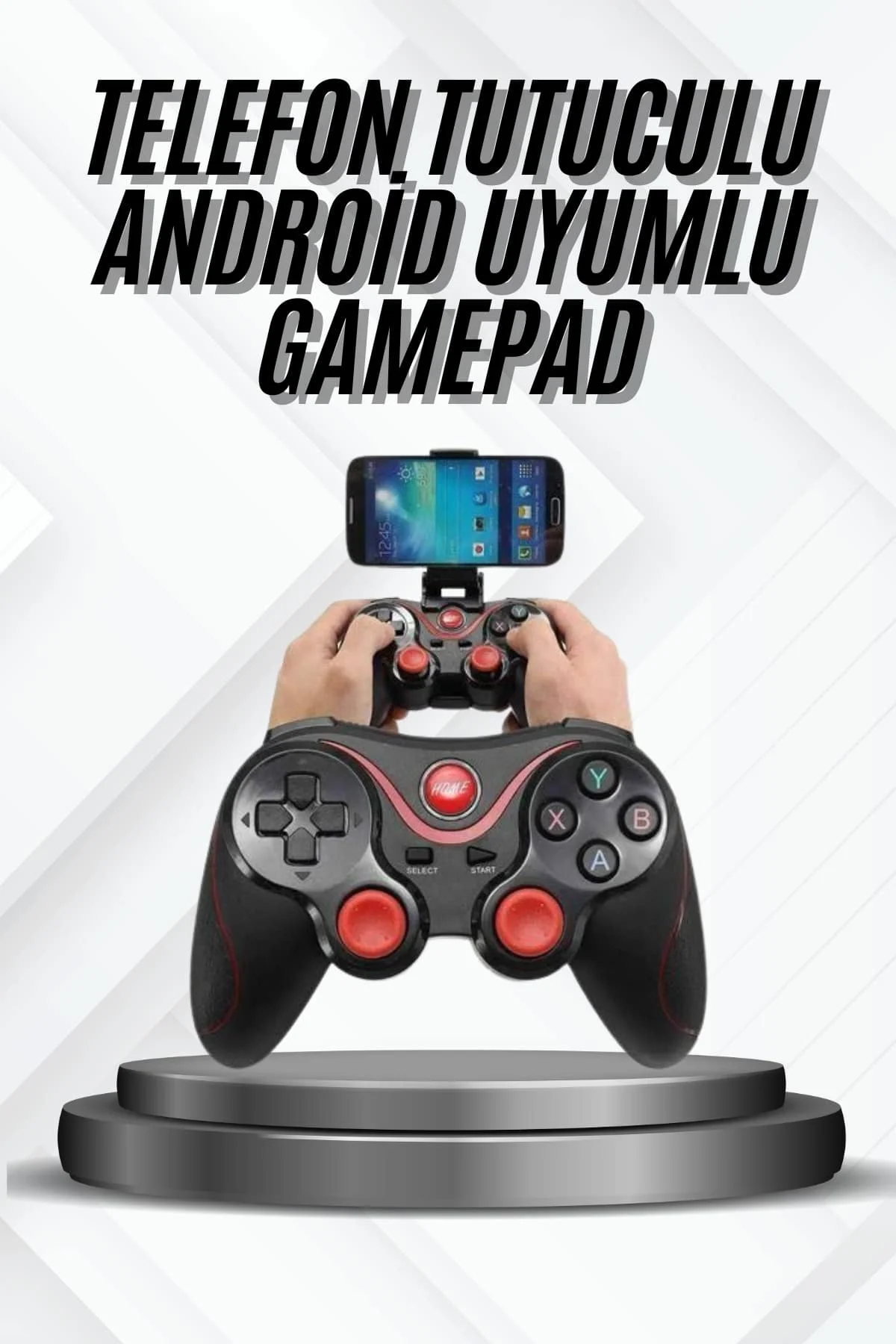 Yeni Nesil X3 Gamepad Android Uyumlu Telefon Tutucu Özellikli Joystick